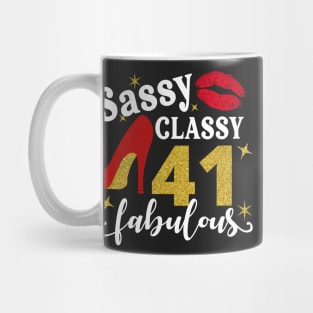 Sassy classy 41 fabulous Mug